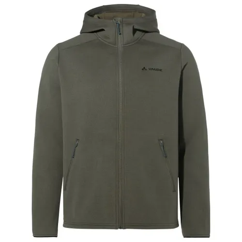 Vaude Idris Fleece Hoody - Fleecejacke Gr L oliv - Funktionsjacke aus 100% recyceltem Polyester, ideal für Reisen und Wandern; bietet Komfort und Stretch für optimale Bewegungsfreiheit.