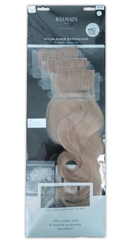 Balmain Double Hair Extensions 9A Very Light Ash Blonde 40 cm