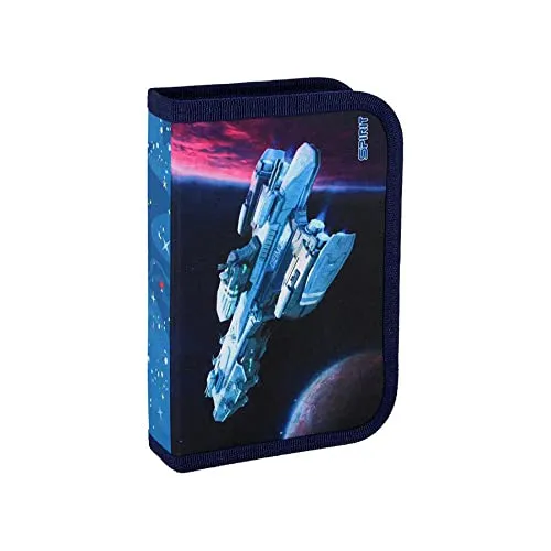 Gataric TTS Schüler-Etui Weltraum 28 teilig 1-Zipper