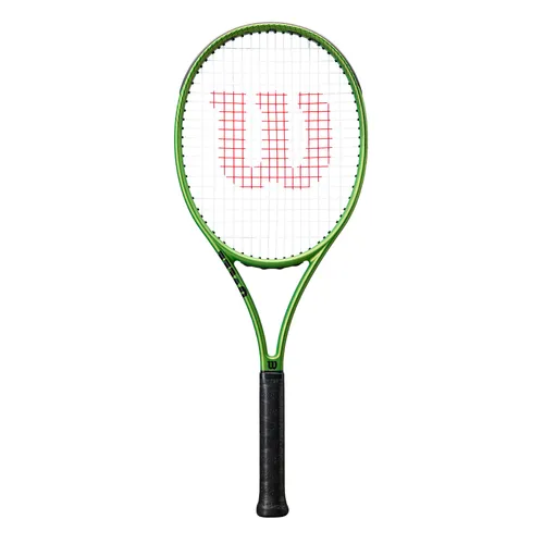 Wilson Tennisschläger Blade Feel 100 - Besaitet, Griffstärke 1 - Der Wilson Blade Feel 100 bietet ausgezeichnete Kontrolle und ein hervorragendes Ballgefühl. Ideal für wettkampforientierte Spieler, die ihre Spieltechnik verfeinern möchten. Kompakt und leistungsstark für anspruchsvolle Matches.