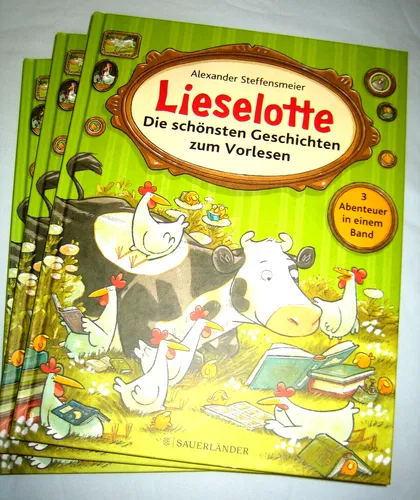 Lieselotte - Die schönsten Geschichten zum Vorlesen - Kinderbücher über Geschwister: Wunderschöner Sammelband mit drei Lieselotte-Bilderbüchern, ideal für gemeinsames Vorlesen und fördert die Fantasie von Kindern ab 4 Jahren.