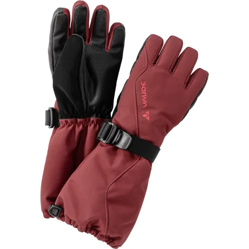 Vaude Kid's Snow Cup Gloves in rot von VAUDE