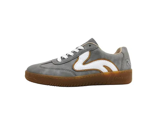 Rieker Damen M5512 Sneaker Low - Damen-Sneaker mit atmungsaktiver Normale Passform, klassischem und elegantem Look für angenehmen Tragekomfort.
