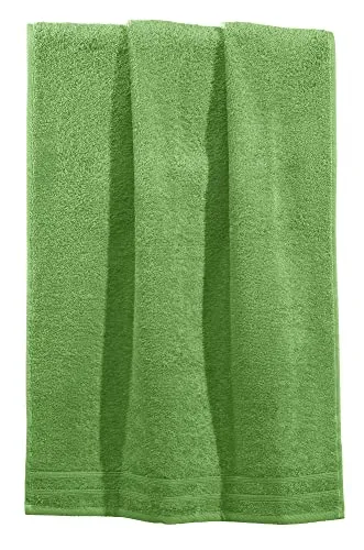 Erwin Müller Handtuch Heidelberg 100% Baumwolle apfelgrün Größe 50x100 cm - saugstark, gut trocknend, kompakt, leichte Qualität - ideal für Sport, Strand, Reisen (weitere Farben)