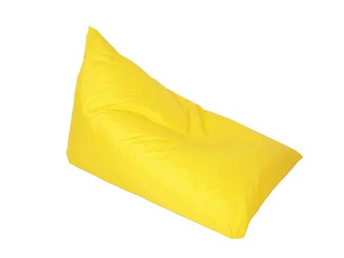 Sitzsack Chillkissen Nylon gelb 100/140 cm gelb