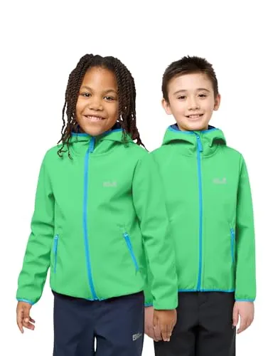 Jack Wolfskin Fourwinds Jacket Kids lizard (E0278) 176 in grün von Jack Wolfskin