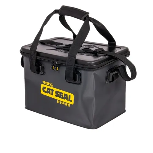 Schwarze Katze Seal 50 EVA Tasche für Welsangeln