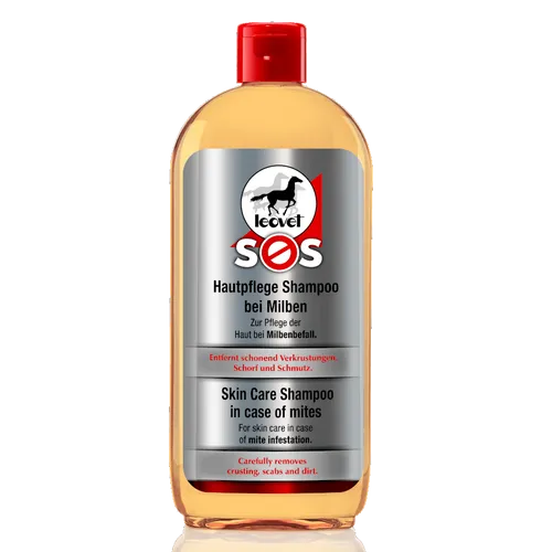 Produktbild Milben Shampoo LEOVET Shampoo SOS SHAMPOO BEI MILBEN für Pferde 500ml