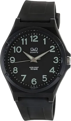 Q&Q by Citizen 10 Bar Herren Uhr Silikon, Ø 40 mm, Miyota Uhrwerk Superluminova