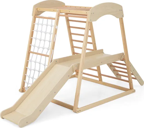 COSTWAY 6-in-1 Klettergerüst Indoor für Kinder