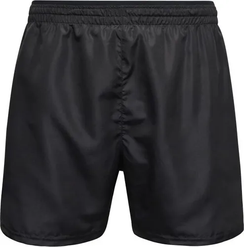 Leichte Shorts aus recyceltem Polyester black/black-printed, Gr. L