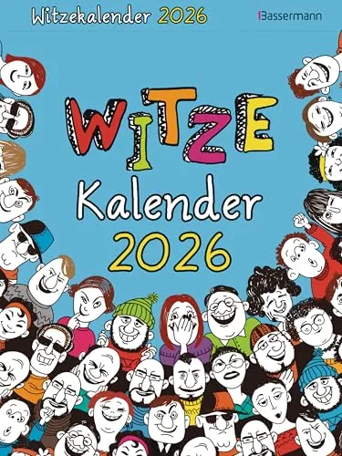 Witzekalender 2026 - Der beliebte Abreißkalender - Mangas: 30% mehr Humor für jeden Tag, perfekt zum Schmunzeln und Verschenken!