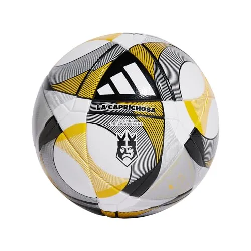 adidas Kings League La Caprichosa Fußball 5 - Trainingsball für Fußball, 100 % Gummi mit nahtloser TSBE-Konstruktion für optimale Spielqualität und Langlebigkeit.