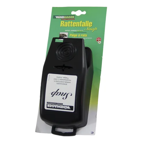Windhager Rattenfalle SNAP 50198 Schlagfalle Monitoring Falle Ratte