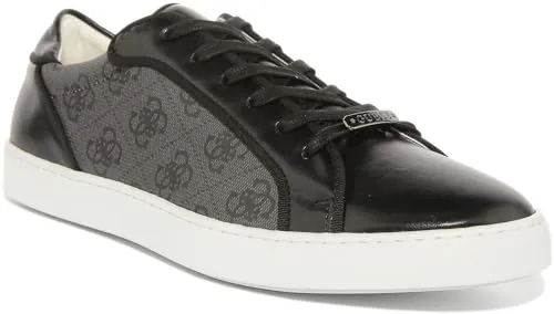 Guess Herren Lezzeno Gymnastikschuh, Schwarz, 40 EU
