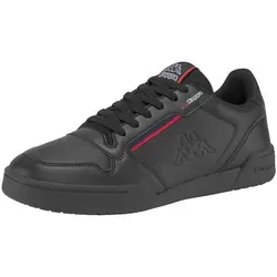 Kappa Sneaker schwarz 36 EU - Sportliche Sneaker in Größe 36, mit rutschhemmender Gummisohle und kontrastfarbenen Details für optimalen Halt und stylischen Look.