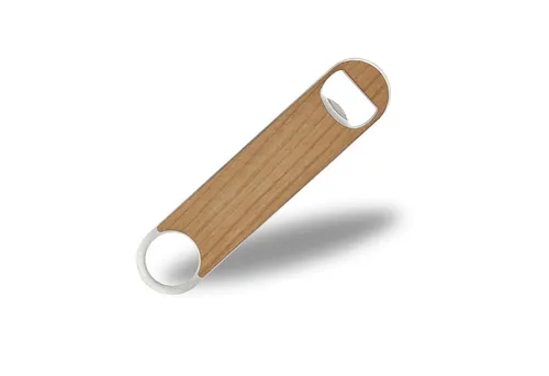 elasto Flaschenöffner robuster Kapselheber in Holzoptik als Bar Zubehör