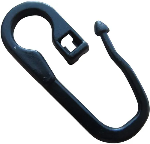 Gardinen- & Vorhangringe Schwarz von rewagi