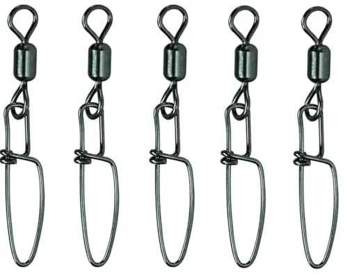 Dieter Eisele Crosslock Wirbel - 5 Angelwirbel, Größe/Tragkraft:Gr. 2 / 30kg