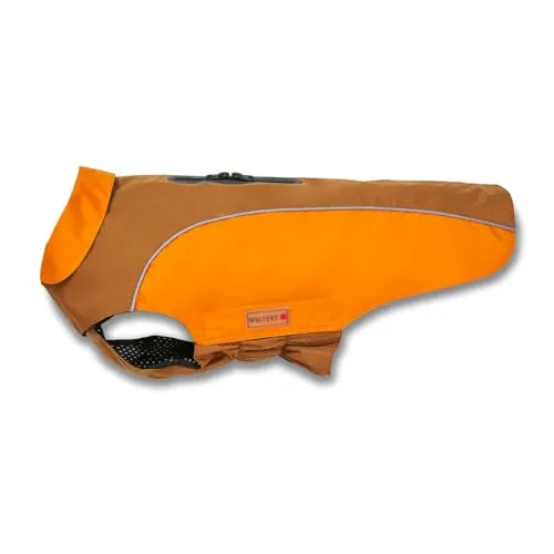 Wolters Cat & Dog Regenjacke Easy Rain - 28 cm, Braun/Orange - Regenjacke für Hunde von Wolters, Größe 28 cm, in Braun/Orange, wasserabweisend und ideal für nasse Tage.