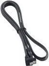 CableMod ModMesh - SATA-Kabel - Serial ATA 150/300/600 - SATA (W) rechtwinklig zu SATA (W) - 60cm - Kohle (CM-CAB-RSAT-N60KC-R)