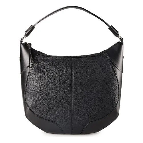 AIGNER Ambra Schultertasche Leder 36 cm schwarz in schwarz von Aigner
