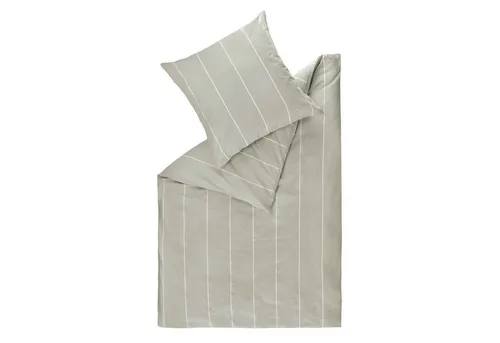 Esprit Bettwäsche HARPLINES Renforcé, 200x200 cm in Grau in grau von Esprit