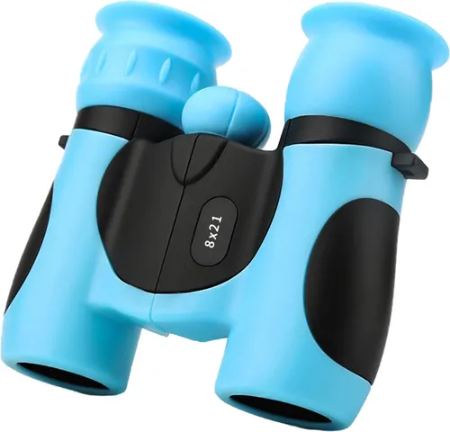 INF Kompaktes 8x21 HD-Fernglas Blau
