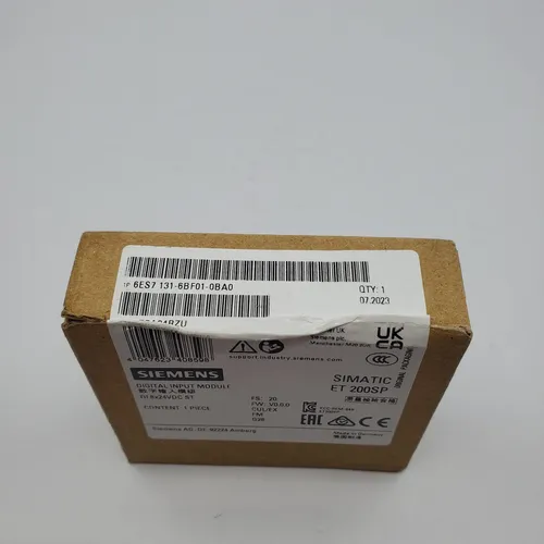Siemens SIMATIC ET 200SP digitales Eingangsmodul 6ES7131-6BF01-0BA0 - Sonstiges Automations Equipment, neues digitales Eingangsmodul für zuverlässige Automatisierungslösungen, hergestellt in Deutschland.