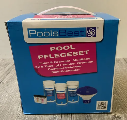 Produktbild PoolsBest Pool Starter Set 5 in 1  Pool-Reinigungsset  Wasserpflege (L7-E