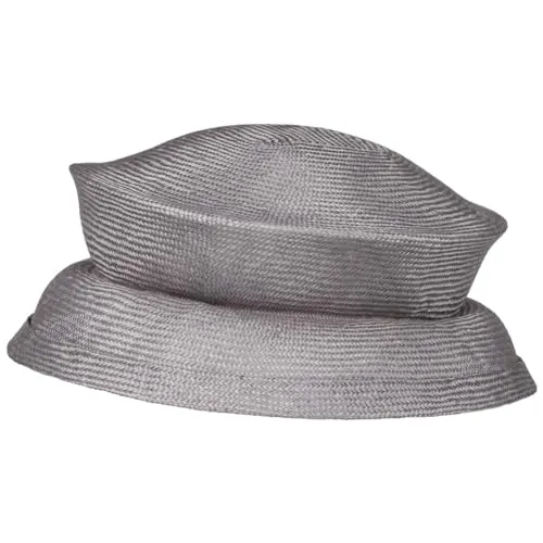 Seeberger Sisal Strohhut Damen - Made in Germany Sommerhut Damenhut Reisehut Sommer Frühling-Sommer - One Size hellgrau