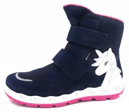 Superfit Icebird Schneestiefel, BLAU/PINK 8020, 26 EU Schmal