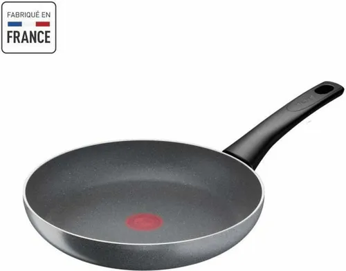 TEFAL Hard Stone Bratpfanne 24 cm, Nicht-Induktion, Mineralia + Antihaftbeschichtung, PFOA-frei, Hergestellt in Frankreich D4560432