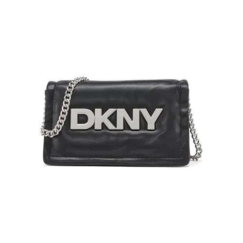 DKNY Maggie Clutch Tasche 19 cm schwarz - Elegante Handtasche von DKNY, perfekt für besondere Anlässe, mit stilvollem Design und hochwertiger Verarbeitung.