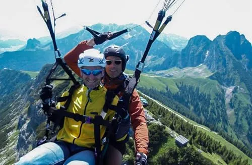 JOCHEN SCHWEIZER Geschenkgutschein: Gleitschirm Tandemflug Marktoberdorf