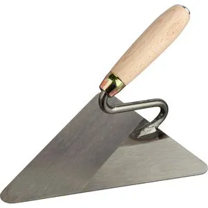 Connex Maurerkelle COX781022, verzinkt, 220 mm Breite, mit Holzgriff, Berliner Maurerkelle