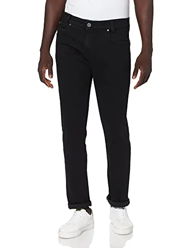 Atelier GARDEUR Herren Batu Comfort Stretch Jeans, Black/Black 799, 35W / 36L