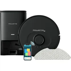 Rowenta X-Plorer Serie 75+ Saugroboter mit Wischfunktion in schwarz von Rowenta