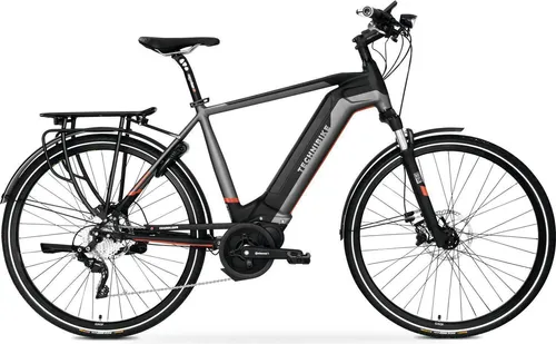 Zoll E-Bike TechniBike Trekking Elektro Fahrrad Herren Pedelec 600Wh