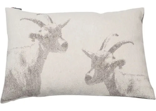 David Fussenegger Kissenhülle Silvretta 'Ziegen' 40 x 60 cm von David Fussenegger