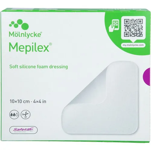 Mepilex 10x10 cm Schaumverband