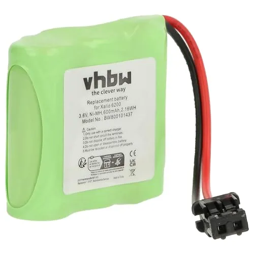 vhbw Akku kompatibel mit Alcatel Altiset Easy L, Pro I schnurlos Festnetz Telefon (600mAh, 3,6V, NiMH)