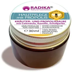 Hautpflege mit Propolis Universelle Kräutersalbe 30 ml von Bioherba