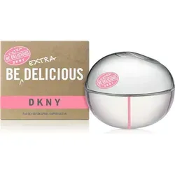 Donna Karan Be Extra Delicious Edp Spray 100ml - Damendüfte mit blumig-fruchtigem Duft, der Weiblichkeit und Eleganz ausstrahlt. Ein verführerisches Eau de Parfum mit süßen Noten von Karamell und Himbeere für jeden Anlass.