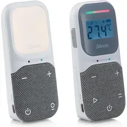 Alecto Babyphone DBX140, 1-tlg. - Modernes Audio-Babyphone - Babyphones: Das Alecto DBX140 bietet kristallklaren Klang, große Reichweite bis 300 m, Nachtlicht und intelligente VOX-Funktion für energiesparenden Betrieb.