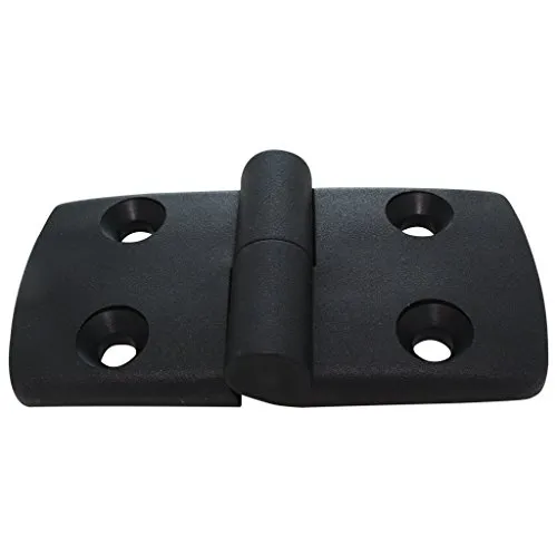 Scharnier Kombischarnier Kunststoff rechts 50/50 aushängbar 48 x 97 mm schwarz