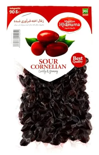 Khanum Khamuma- Kornkirschen Paste mit Kernen 90g Obst Paste Früchte paste