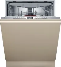 S155EVX04E N50 Spülmaschine 60 cm mit Home Connect - Geschirrspüler mit energieeffizienter B-Bewertung und 14 Maßgedecken Kapazität, ideal für moderne Küchen und Smart Home Integration.
