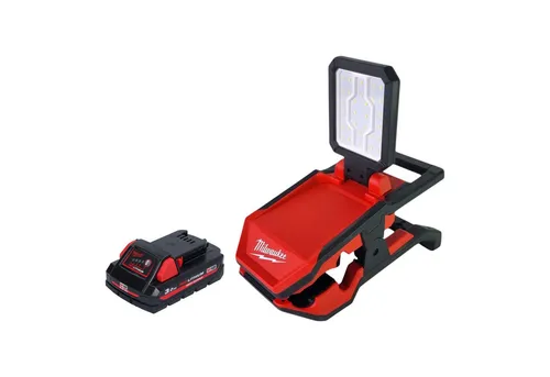 Milwaukee M18 PAL2-301 Baustrahler mit Akku 3,0 Ah