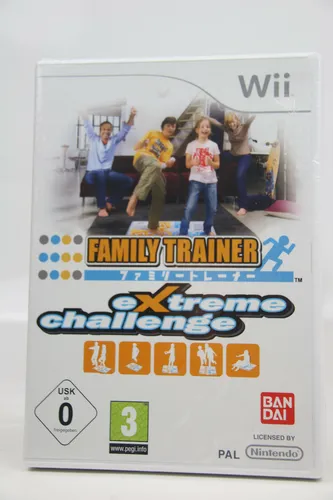 Nintendo WII Family Trainer Extreme Challenge OVP PAL Komplett NEU